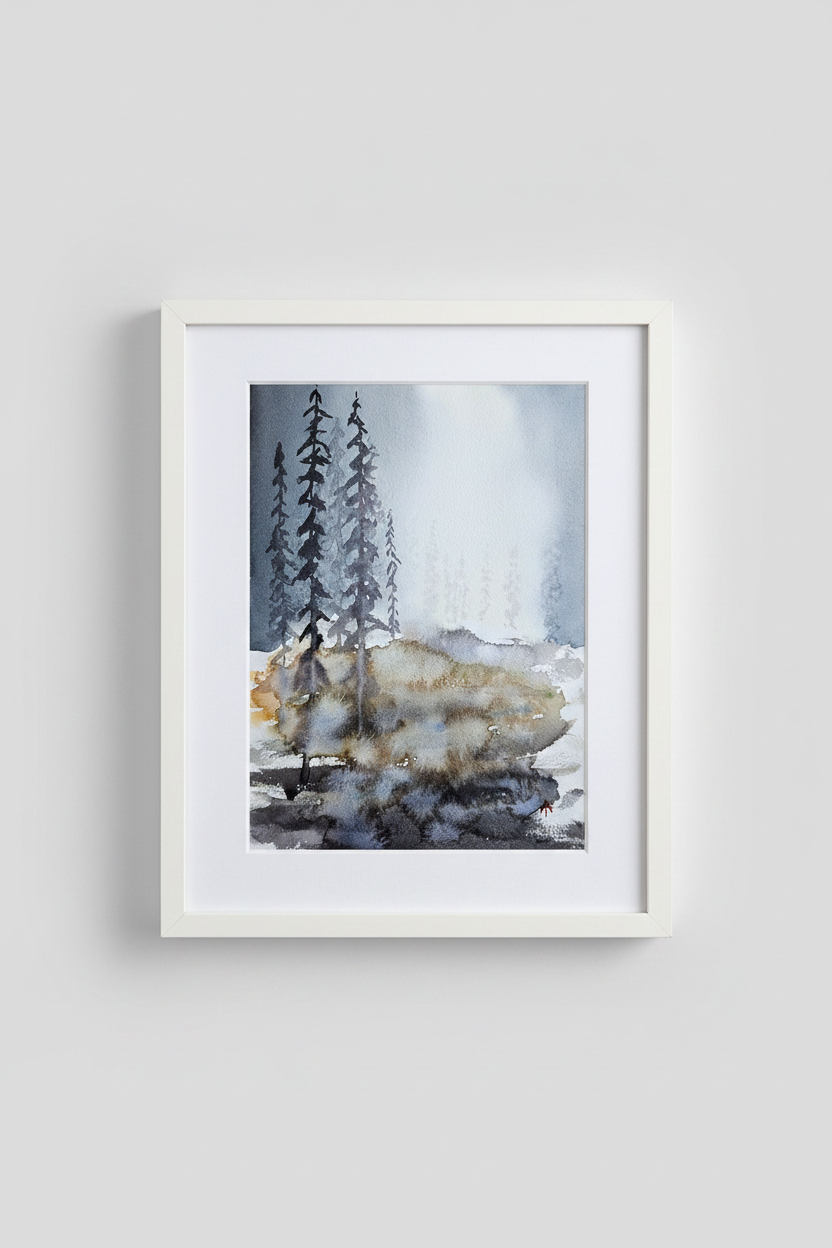 Borderland - watercolor
