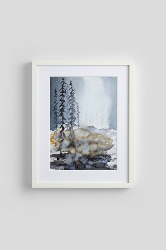 Borderland - watercolor
